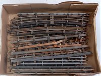 Lot 464 - Various lengths 3-rail track as removed from...