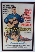 Lot 539 - A framed original 1956 one-sheet movie poster...