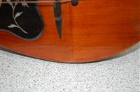Lot 501 - A cased Italian mandolin, stamped Privativa -...