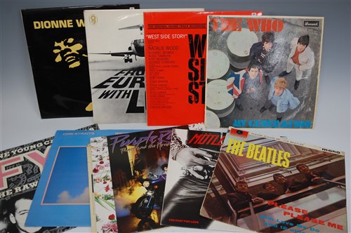 Lot 560 - Approx 50 1960s and later vinyl records, to...