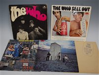 Lot 561 - Five vinyl LP records by The Who, to include...