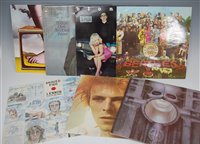 Lot 567 - Approx 50 1960s and later vinyl records, to...