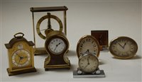 Lot 21 - An early 20th century burr walnut and brass...