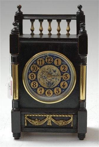 Lot 47 - A late Victorian Aesthetic Movement ebonised...