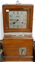 Lot 71 - A circa 1940 National Time Recorder Co Ltd...