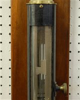 Lot 86 - A late 19th century marine barometer having a...