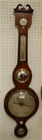 Lot 93 - An early 19th century rosewood cased banjo...