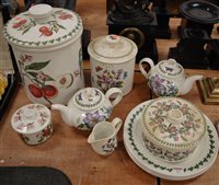 Lot 221 - A collection of Portmeirion tablewares, to...