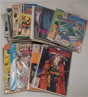 Lot 258 - A small collection of assorted Marvel and DC...