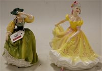 Lot 268 - Two Royal Doulton figurines to include Ninette...