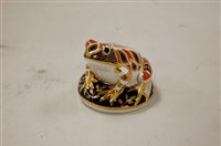Lot 271 - A Royal Crown Derby desk ornament in the form...