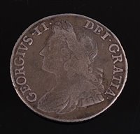 Lot 2009 - Great Britain, 1741 rose shilling, George II...