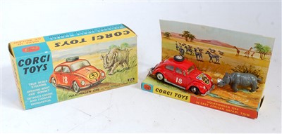 Lot 1604 - Corgi Toys, 256 Volkswagen 1200 Rally, red...