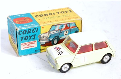 Lot 1606 - Corgi Toys, 227 Morris Mini Cooper competition...