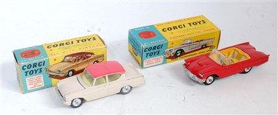 Lot 1610 - A Corgi Toys boxed diecast group, two examples...