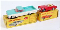 Lot 1905 - A Dinky Toys boxed and play worn diecast group...