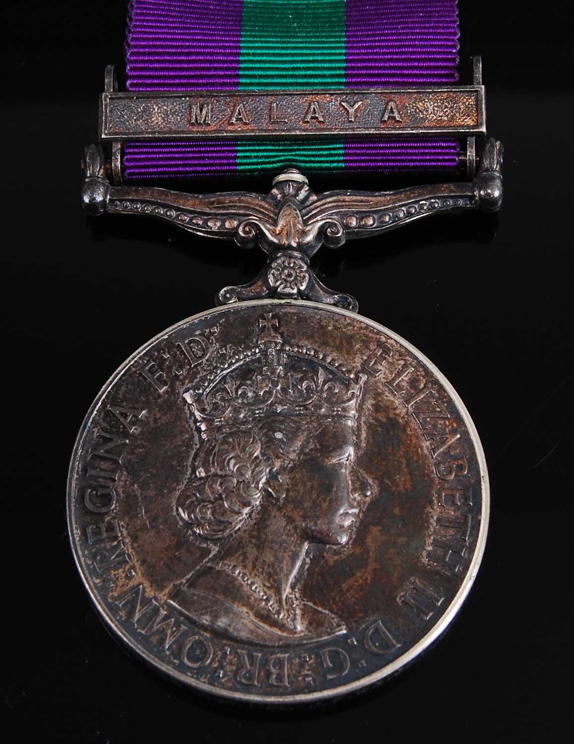 Lot 240 - An E.R. II. General Service medal