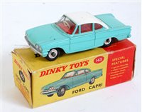 Lot 1911 - A Dinky Toys No. 143 Ford Capri comprising...