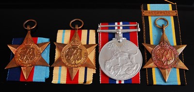 Lot 142 - A group of three WW II medals