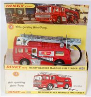 Lot 1925 - A Dinky Toys No. 285 Merryweather Marquis fire...