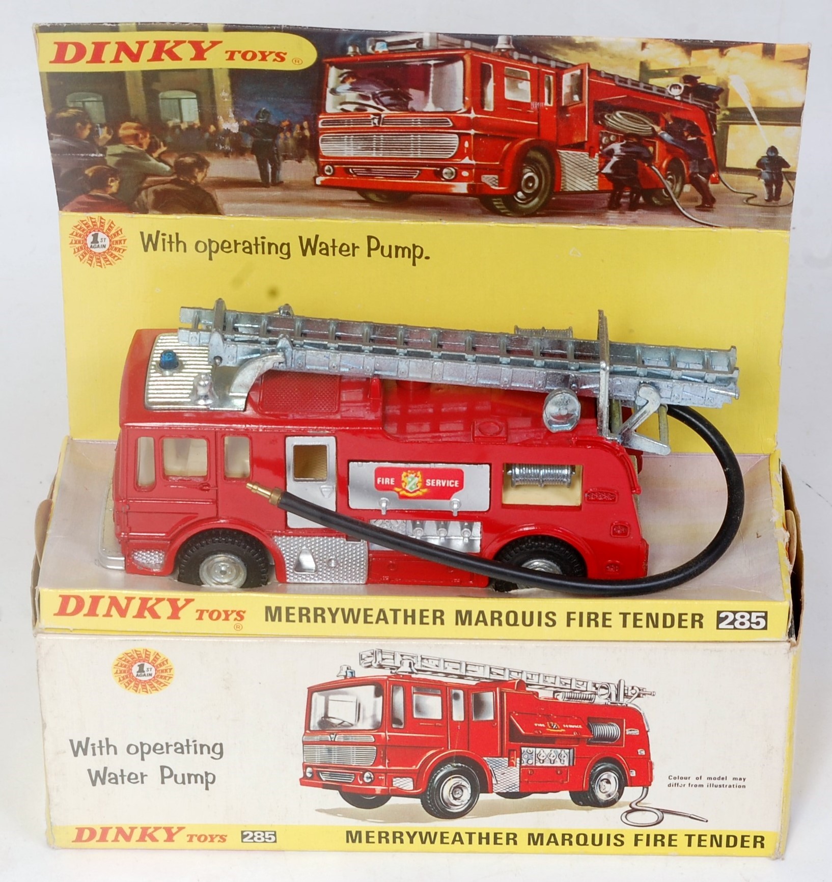 dinky merryweather fire engine