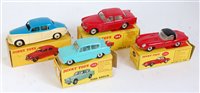 Lot 1929 - A Dinky Toys boxed and play worn diecast group,...