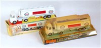 Lot 1935 - A Dinky Toys boxed No. 945 AEC fuel tanker,...