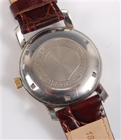 Lot 2601 - A gentleman's Eterna Automatic wristwatch, the...