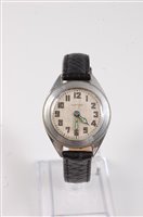 Lot 1233 - A rare Harwood Automatic wristwatch, the...
