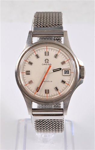 Lot 1227 - A gentleman's Omega Genève manual wristwatch,...
