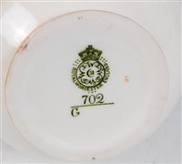 Lot 1038 - *A Royal Worcester porcelain vase, having a...