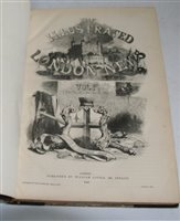 Lot 1018 - Illustrated London News. Vols 1-5 (May 1842 to...