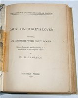 Lot 1021 - *Lawrence, David Herbert. Lady Chatterley’s...