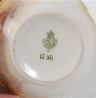 Lot 1047 - *A Royal Worcester porcelain Wrythern moulded...