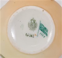 Lot 1064 - *A Royal Worcester porcelain blush ivory...