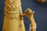 Lot 1064 - *A Royal Worcester porcelain blush ivory...