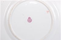 Lot 1062 - *Five Royal Worcester cabinet plates, each...