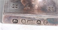 Lot 1109 - A George III silver pedestal pepperette, of...