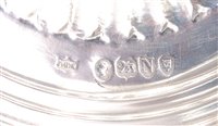 Lot 1118 - *A late Victorian silver pedestal twin handled...