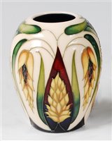 Lot 12 - A small Moorcroft pottery vase in the Ceres...
