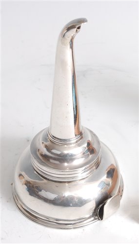 Lot 1115 - *An early 19th century unmarked white metal...