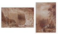 Lot 1401 - *Thomas Allom (1804-1872) - The Peak Cave in...