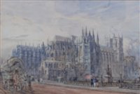 Lot 1397 - *John Fulleylove RI (1847-1908) - Westminster...