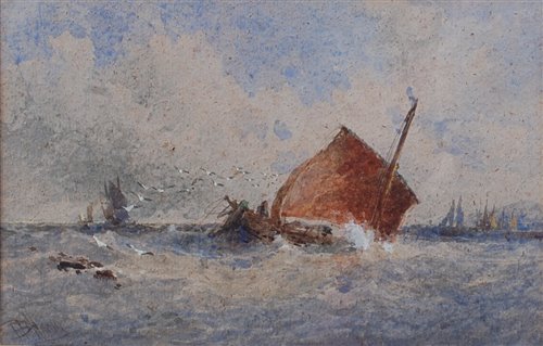 Lot 1393 - *Thomas Bush Hardy RBA (1842-1897) - Fishing...