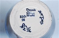 Lot 29 - Dennis Chinaworks - a modern pottery circular...
