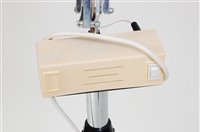Lot 422 - *A 1970s chrome freestanding portable medical...