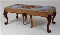 Lot 1568 - *A Victorian rosewood framed duet dressing...