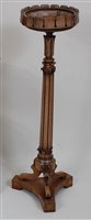 Lot 1576 - *A William IV rosewood pedestal planter, the...