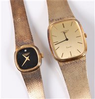 Lot 302 - Two Longines wristwatches, the gentleman's...