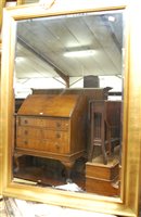 Lot 1004 - A pair of contemporary gilt framed and...